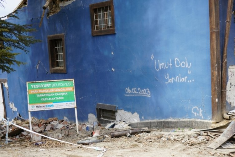 Malatya'daki duvar yazıları duygulandırdı