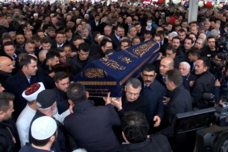 Bakan Varank'ın babası İstanbul'da son yolculuğuna uğurlandı