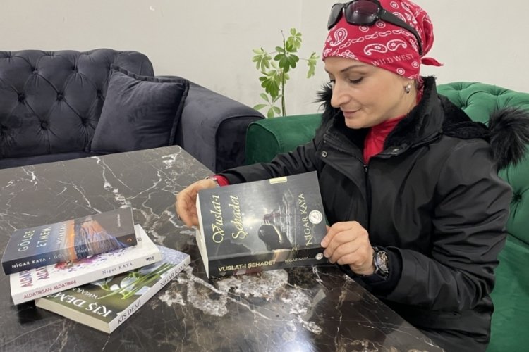 Şehit eşini anlattığı kitabın gelirini depremzedelere bağışlayacak