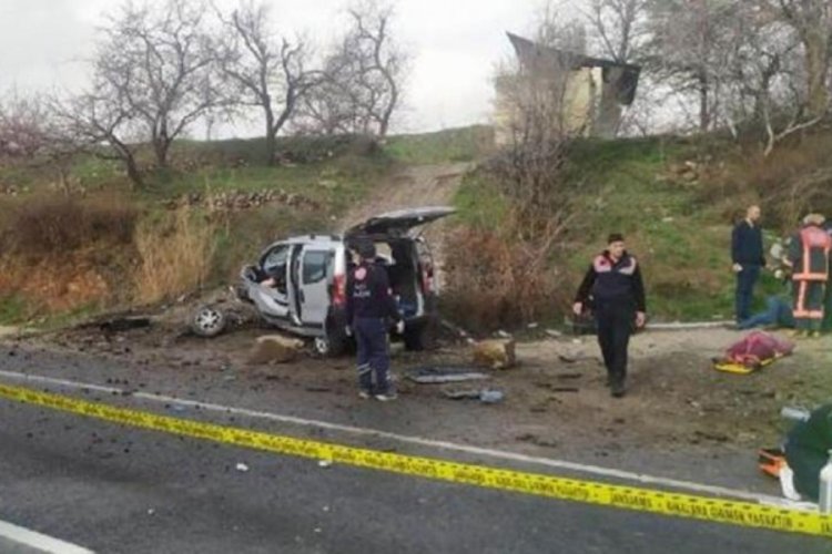 Malatya'da kaza: 1 yaşındaki Z&uuml;leyha ile dedesi yaşamını kaybetti