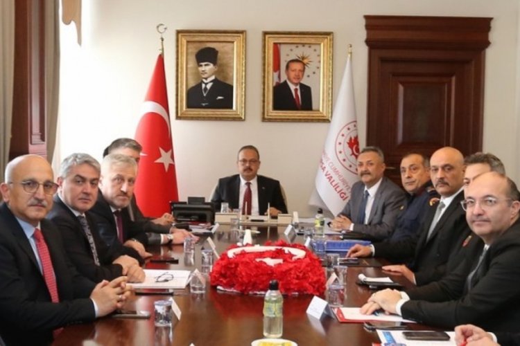 EURO 2024 Avrupa Şampiyonası i&ccedil;in Bursa'da toplantı