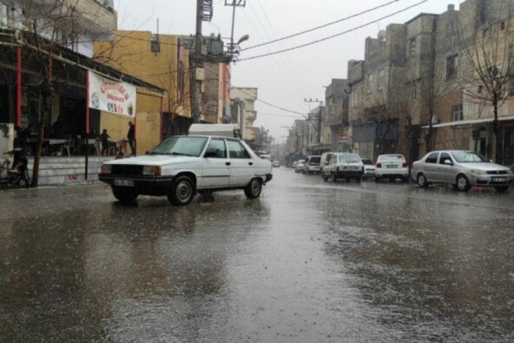 Şanlıurfa'yı sel aldı!