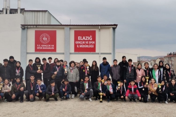 Elazığ'da Bocce Yıldızlar İl Şampiyonası bitti