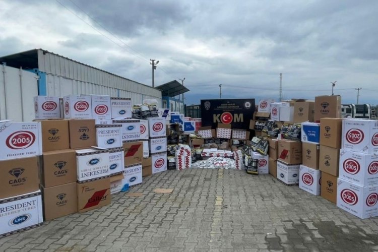 D&uuml;zce'de ka&ccedil;ak t&uuml;t&uuml;n operasyonu