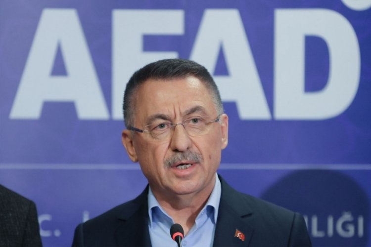 Fuat Oktay'dan AFAD Genel Merkezi'nde &ouml;nemli a&ccedil;ıklamalar