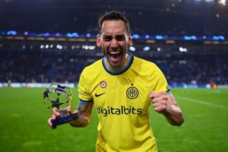 TFF, Hakan &Ccedil;alhanoğlu'nu tebrik etti