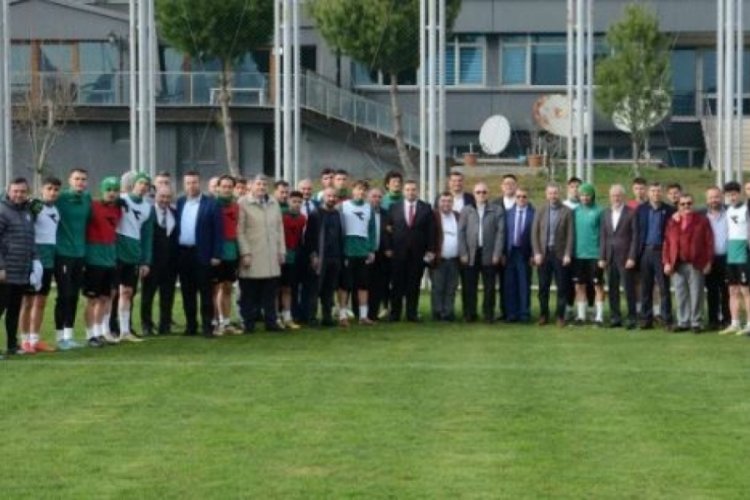 Bursa Esnaf ve Sanatkarlar Odaları Birliği'nden Bursaspor'a destek
