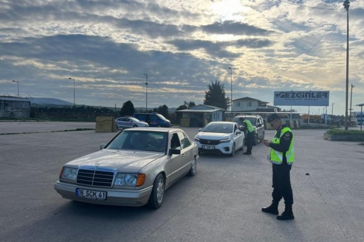 Bursa'da Jandarmadan huzur ve g&uuml;ven uygulaması