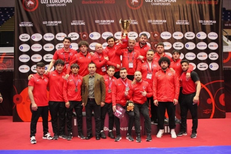 U23 Grekoromen G&uuml;reş Milli Takımı, Avrupa şampiyonu