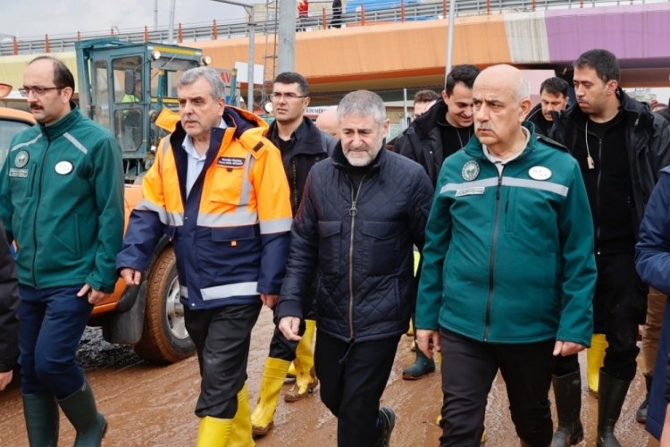 Bakan Nebati: Şanlıurfa'daki &ccedil;alışmalar devam ediyor