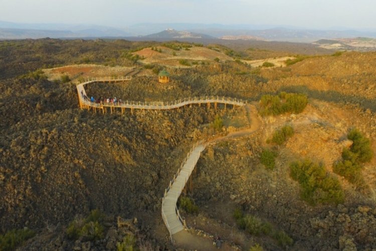 Kula Jeoparkı koruma altına alındı