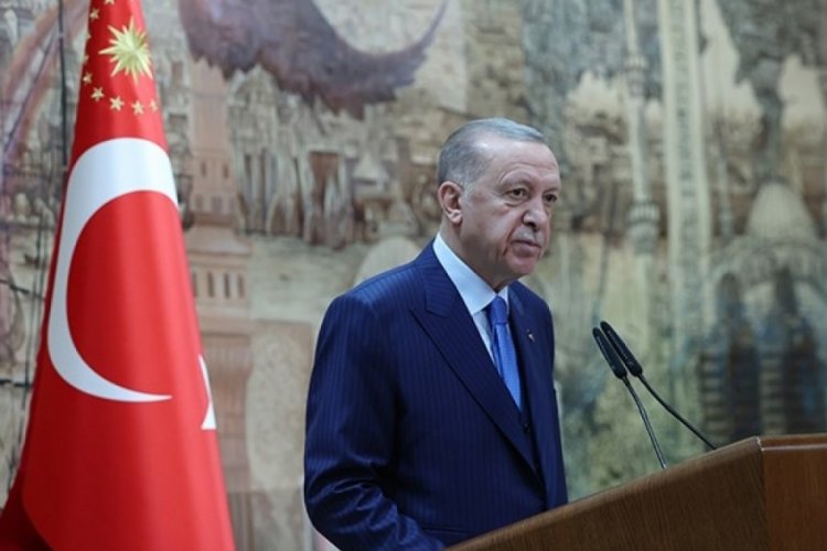 Erdoğan: T&uuml;rk d&uuml;nyası tasada ve sevin&ccedil;te bir olduğunu tekrar g&ouml;sterdi
