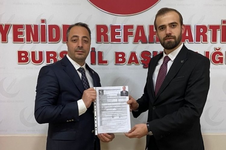 Yeniden Refah Partisi Bursa'da ilk aday Yunus Ko&ccedil;ak oldu