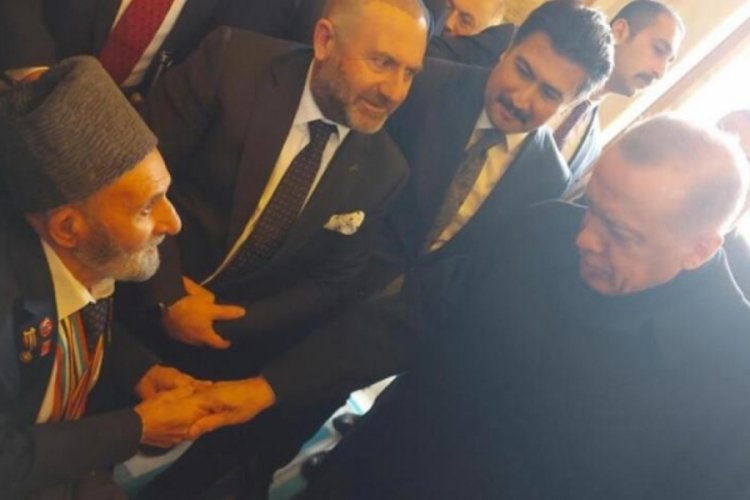 Kore gazisinin Cumhurbaşkanı Erdoğan ile g&ouml;r&uuml;şme dileği ger&ccedil;ek oldu