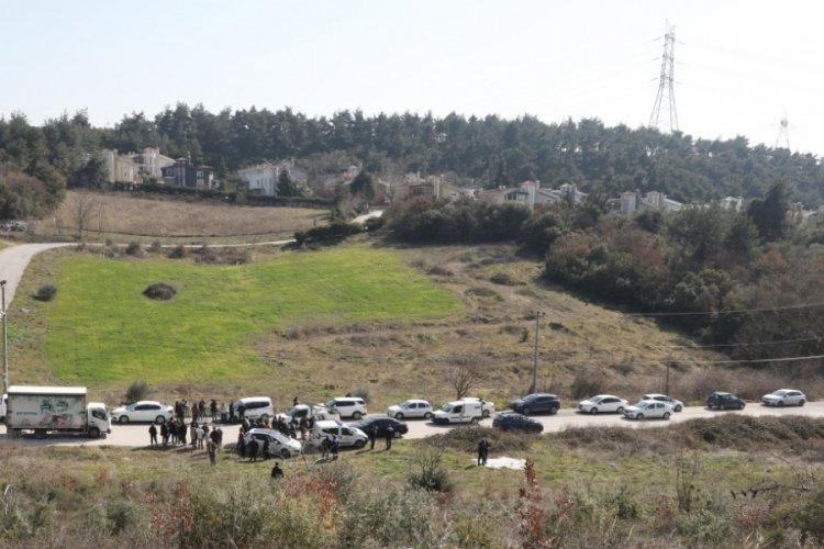 Bursa'da &Ccedil;ağrışan Mahallesi sakinleri beton yığınına "Hayır" diyor