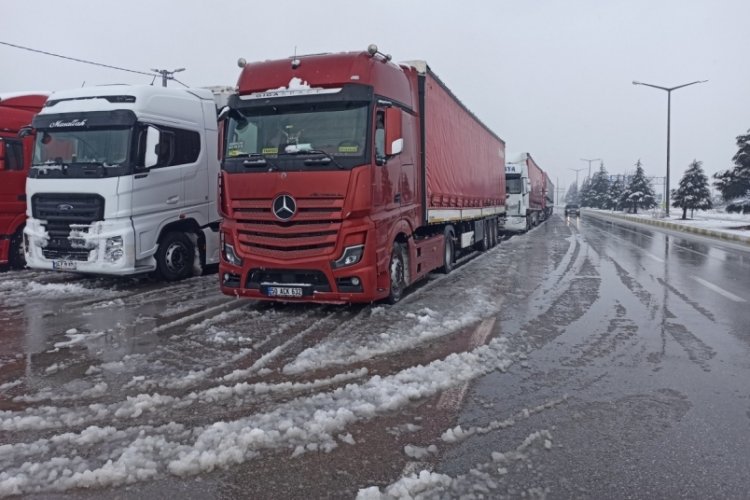 Konya'da Mart ayında kar etkili oldu