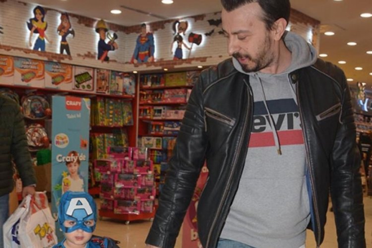 Ali Atay'ın oğlu ile keyifli g&uuml;n&uuml;