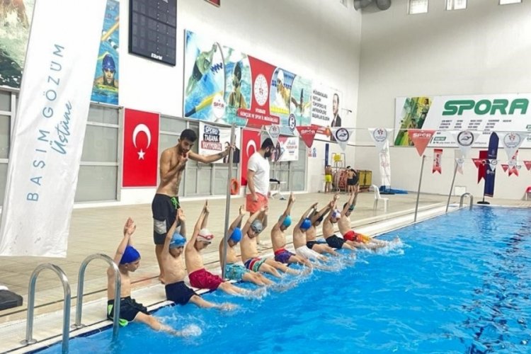 Diyarbakır'da &ccedil;ocuklardan spora yoğun ilgi
