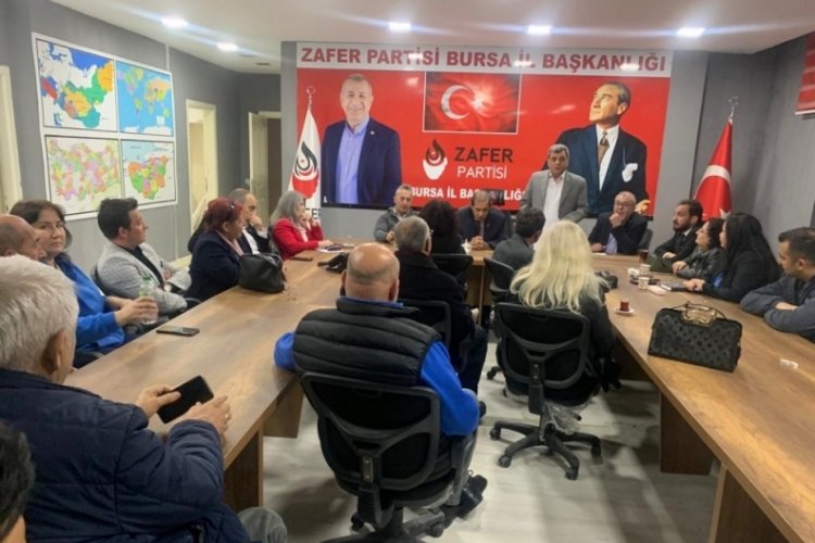 Zafer Partisi Bursa İl Başkanı S&ouml;nmez: ATA İttifakı 2023 se&ccedil;imlerine girsin