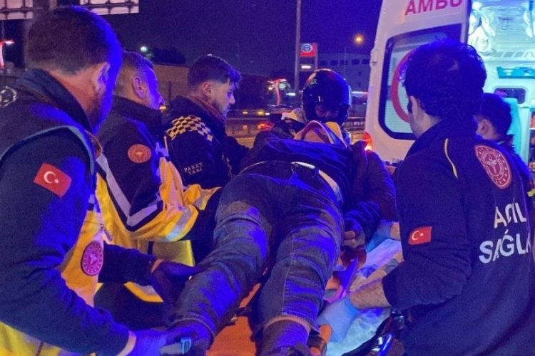 Kocaeli'nde yağmur kaza getirdi: 3 yaralı