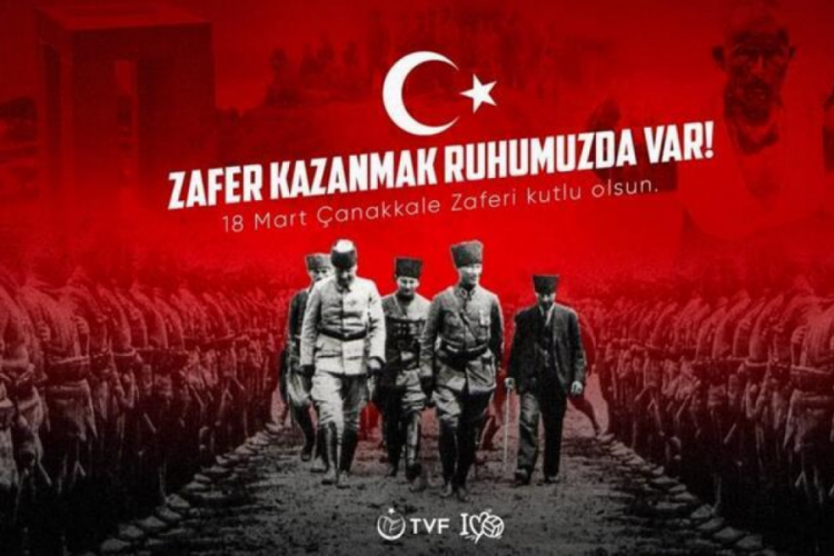 Spor federasyonları ve kul&uuml;plerden 18 Mart paylaşımları