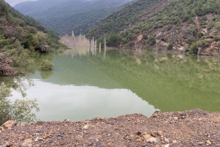 Deprem b&ouml;lgesinde doğal g&ouml;l oluştu