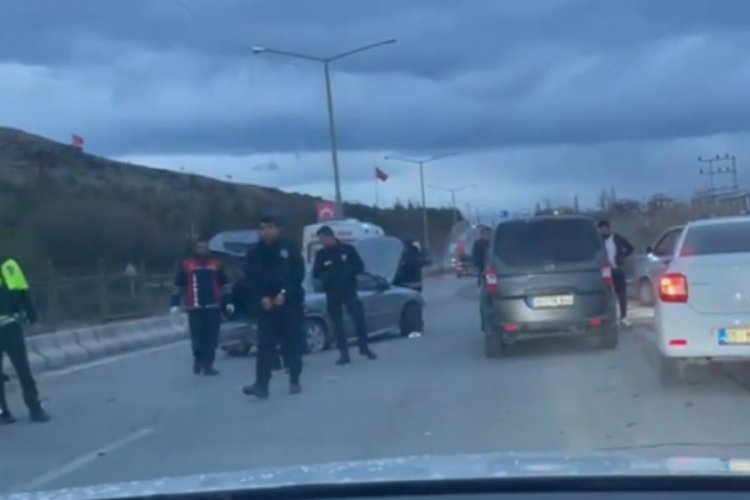 Van Erciş'te trafik kazası