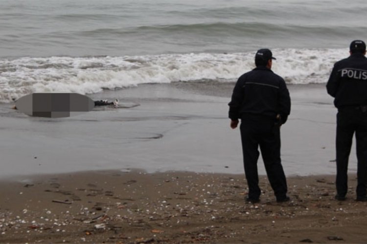 Ordu'da sahilde kıyıya vurmuş erkek cesedi bulundu