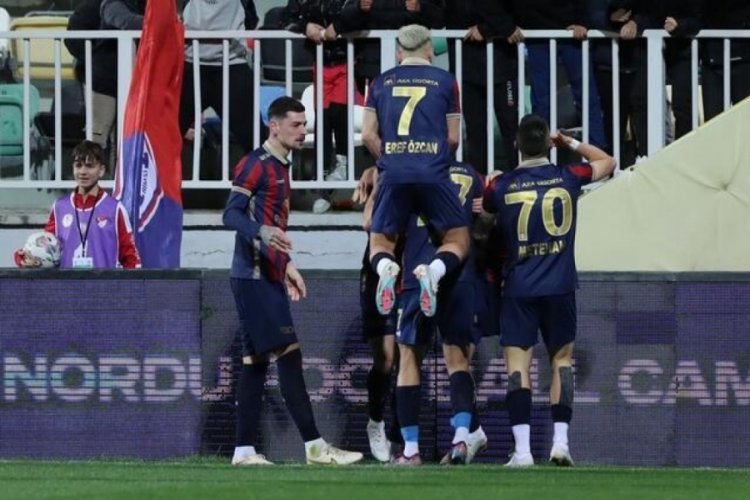 Altınordu geriden gelip galibiyete ulaştı