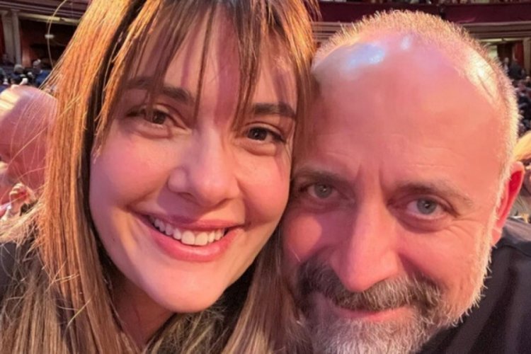 Londra'da yaşayan Berg&uuml;zar Korel, helva kavurdu