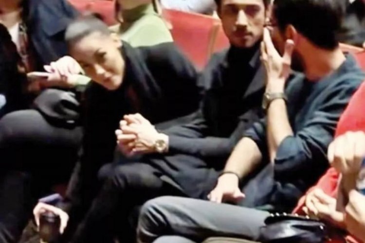 Dilan &Ccedil;i&ccedil;ek Deniz ve Mert Yazıcıoğlu ilk kez el ele
