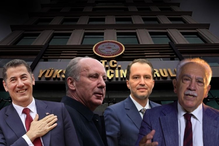 İnce, Perin&ccedil;ek, Oğan ve Erbakan cumhurbaşkanlığı adaylığı i&ccedil;in YSK'ye başvurdu