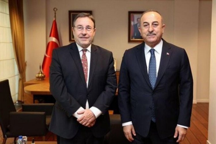 Bakan &Ccedil;avuşoğlu, AB ve BM temsilcileri ile g&ouml;r&uuml;şt&uuml;