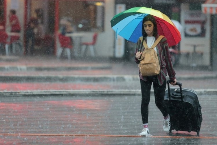 Marmara'ya yağışlı hava uyarısı