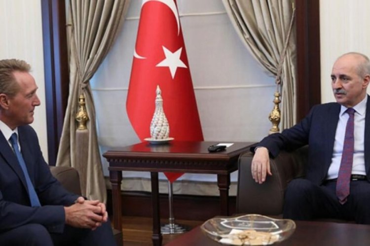 AK Parti Genel Başkanvekili Kurtulmuş, ABD Ankara B&uuml;y&uuml;kel&ccedil;isi Flake ile g&ouml;r&uuml;şt&uuml;