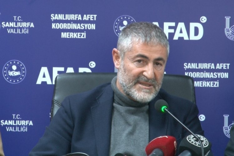 Bakan Nebati sel b&ouml;lgesinde incelemelerde bulundu