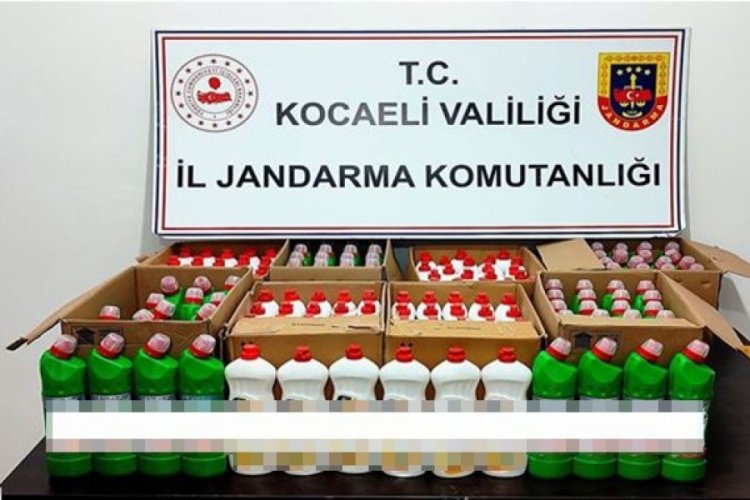 Kocaeli'de sahte deterjan operasyonu