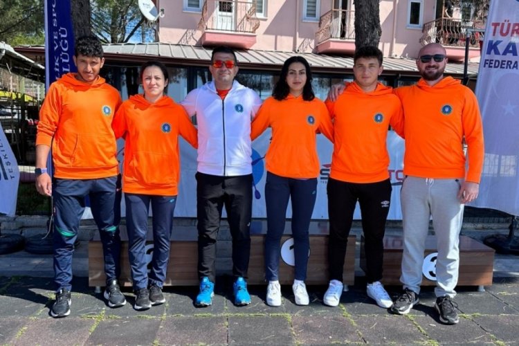 Kanoda en iyiler Bursa B&uuml;y&uuml;kşehir Belediyespor'dan