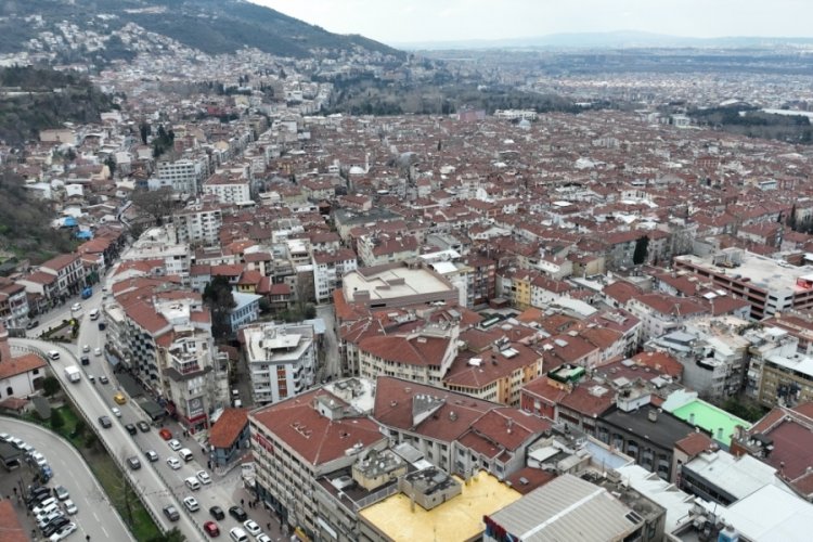 Bursa'da 99 yılı &ouml;ncesi binalarda ikamet sayısı milyonlara ulaştı