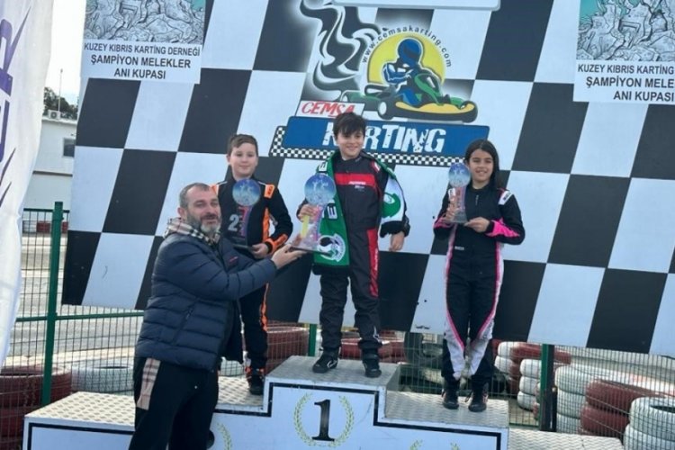 Sakarya B&uuml;y&uuml;kşehir'in k&uuml;&ccedil;&uuml;k  sporcusu KKTC'de birinci oldu