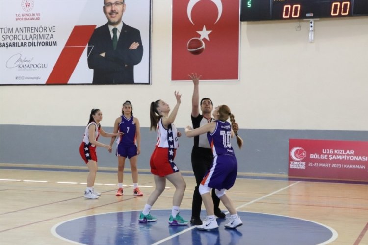 Basketbol U16 Kadınlar B&ouml;lge Şampiyonası başladı