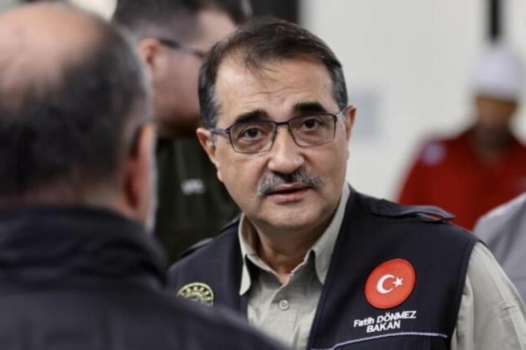 Bakan D&ouml;nmez'den doğalgaz m&uuml;jdesi!