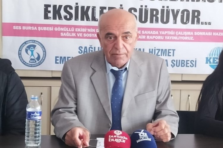 SES Bursa Şubesi: Depremde enkaz altında kalan sağlık sistemi...