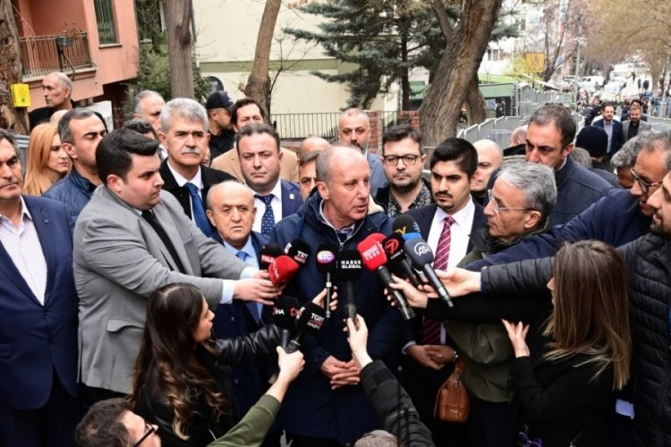 Memleket Partisi Genel Başkanı İnce kendi imza kampanyasını başlattı