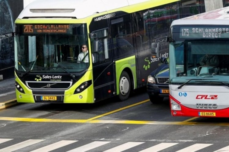 Batı Avrupa &uuml;lkesi L&uuml;ksemburg'da 3 yıldır toplu taşıma &uuml;cretsiz