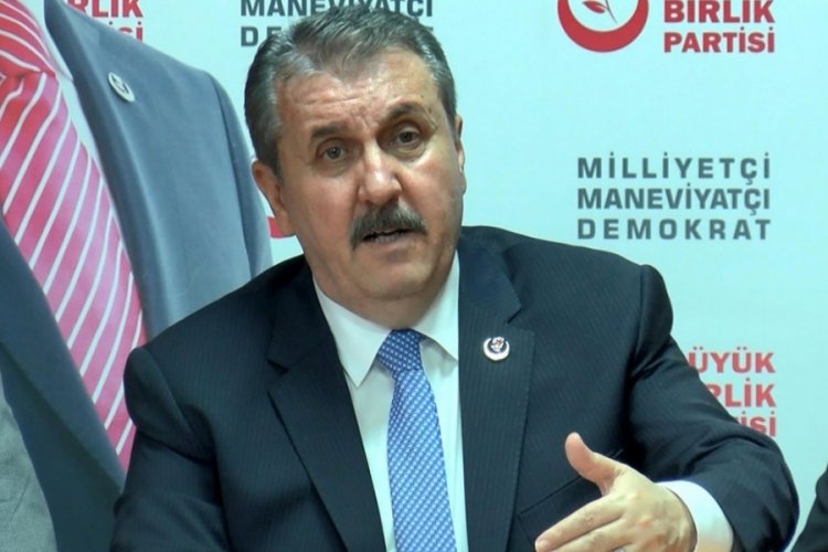 BBP Genel Başkanı Destici: Kılı&ccedil;daroğlu'nu uygun bir aday olarak g&ouml;r&uuml;yorlar