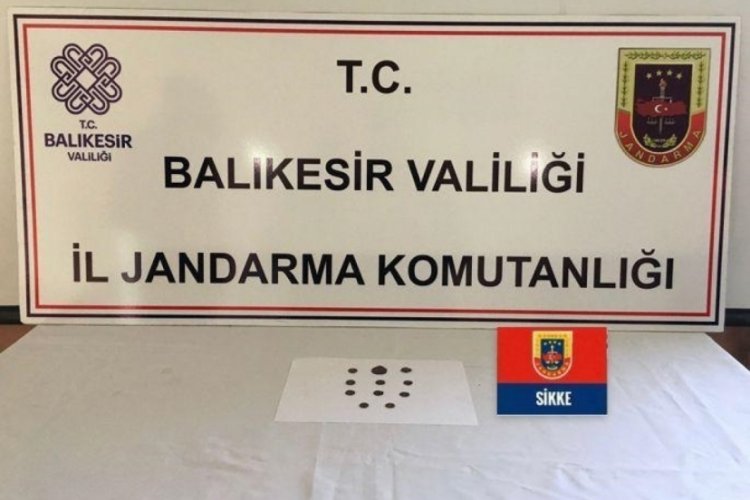 Balıkesir Erdek'te tarihi eser operasyonu