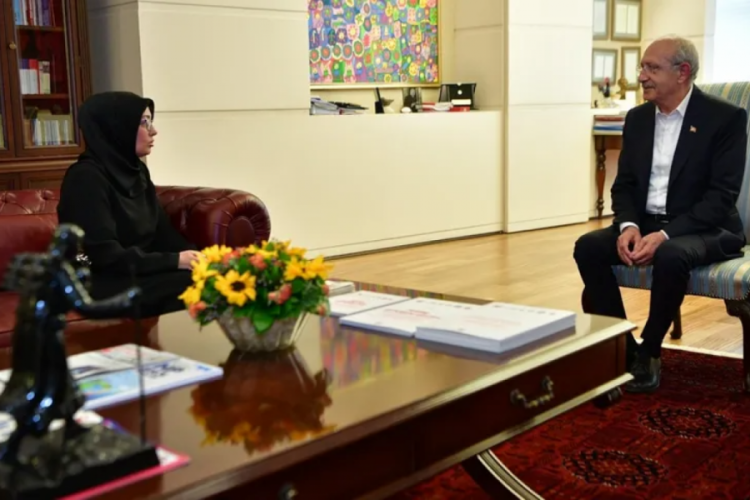 Ayşe Ateş'ten Kılı&ccedil;daroğlu'na ziyaret