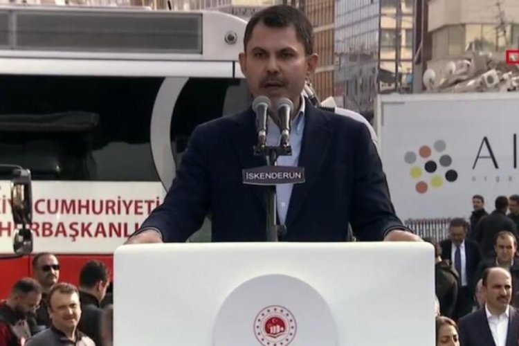 Bakan Kurum: Hatay'da şehircilik destanı yazacağız