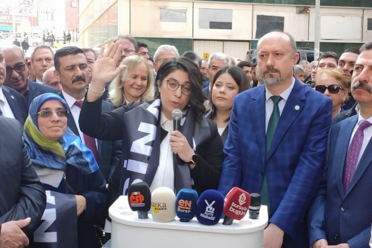 İYİ Parti Bursa'da Şeyda Şahin milletvekilliği aday adaylığını a&ccedil;ıkladı